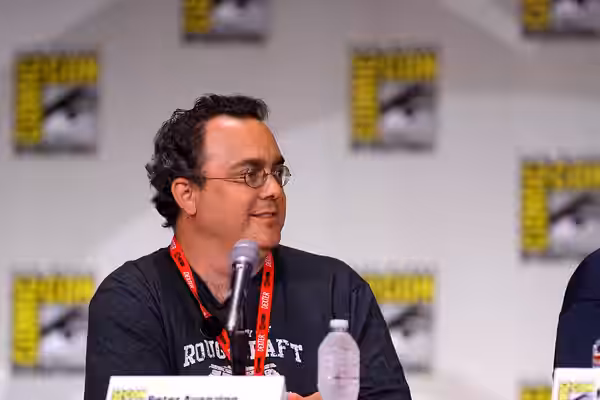 Peter Avanzino at the 2011 San Diego Comic-Con International in San Diego, California. Please attribute to Gage Skidmore if used elsewhere.