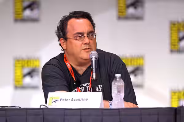 Peter Avanzino at the 2011 San Diego Comic-Con International in San Diego, California. Please attribute to Gage Skidmore if used elsewhere.