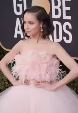 Sofia Carson at Golden Globes Red Carpet 2020
