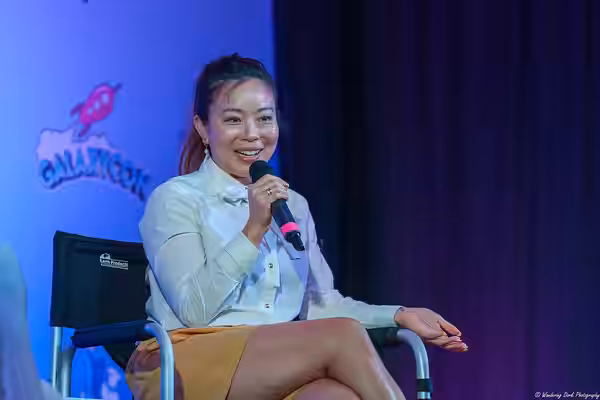 Michelle Ang at GalaxyCon St Louis in 2025