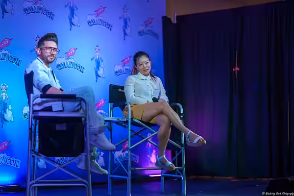 Michelle Ang at GalaxyCon St Louis in 2025