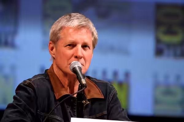 Actor Bruce Boxleitner on the Tron: Legacy panel at the 2010 San Diego Comic Con in San Diego, California. Please attribute to Gage Skidmore if used elsewhere.