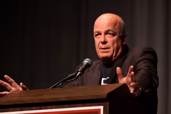 Jerry Doyle speaking at LPAC 2011 in Reno, Nevada. Please attribute to Gage Skidmore if used elsewhere.