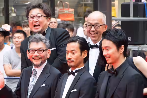 シン・ゴジラ ワールドプレミア レッドカーペットイベント 長谷川博己 竹野内豊 庵野秀明 樋口真嗣 尾上克郎 (2016)