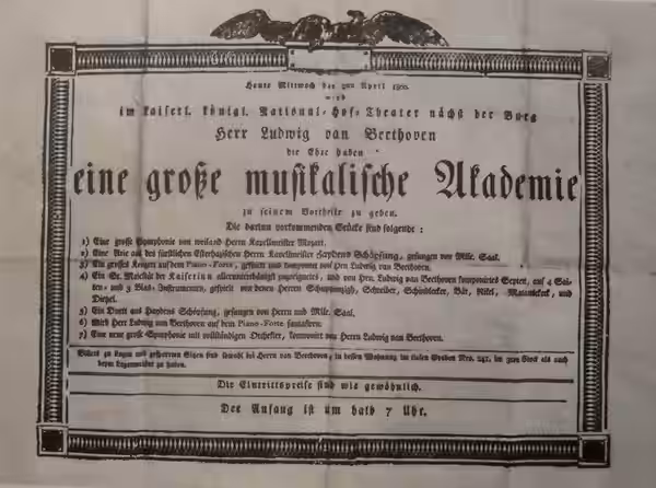 Beethoven's Concert in 1800