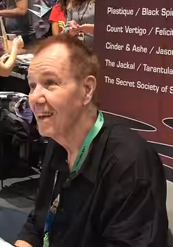 Television and comics writer Gerry Conway in Artists Alley on Sunday, October 8, 2017 at the Jacob K. Javits Convention Center in Manhattan, Day 4 of the 2017 N