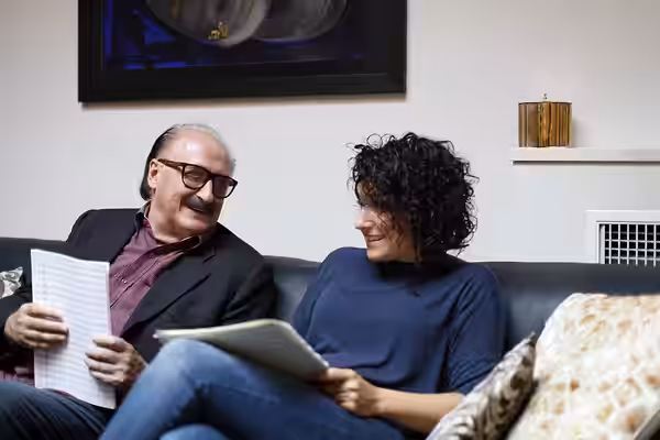Isabella Turso incontra Pino Donaggio in occasione della pubblicazione del suo album "Omaggio a Donaggio". (2011)