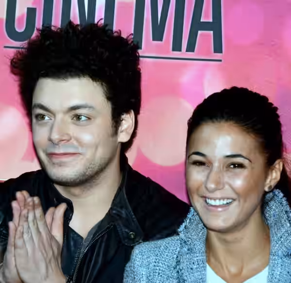 Kev Adams et Emmanuelle Chriqui à l'ouverture du Printemps du cinéma à l'UGC-La Défense (2014)