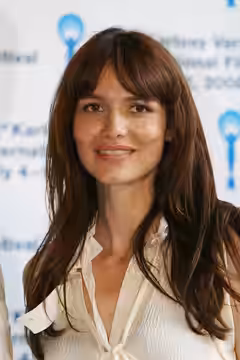 Saffron Burrows at 43rd Karlovy Vary International Film Festival (2008)