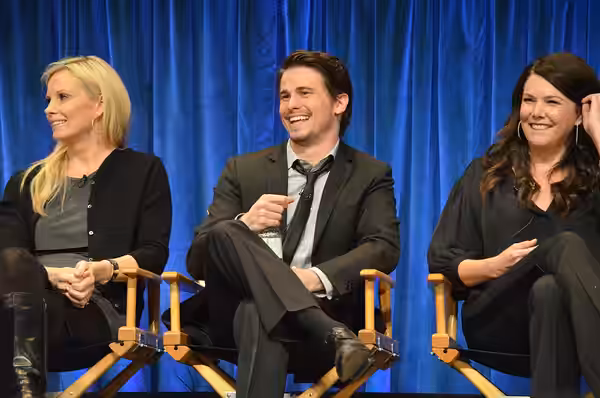 Monica Potter, Jason Ritter, and Lauren Graham at the 2013 PaleyFest