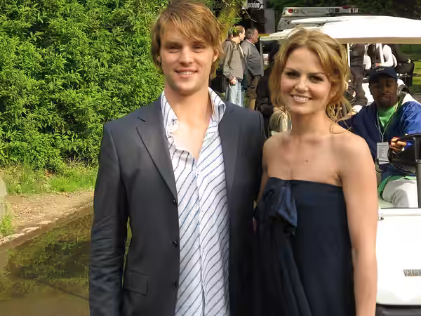 Jesse Spencer and Jennifer Morrison at Fox Upfronts 2007.