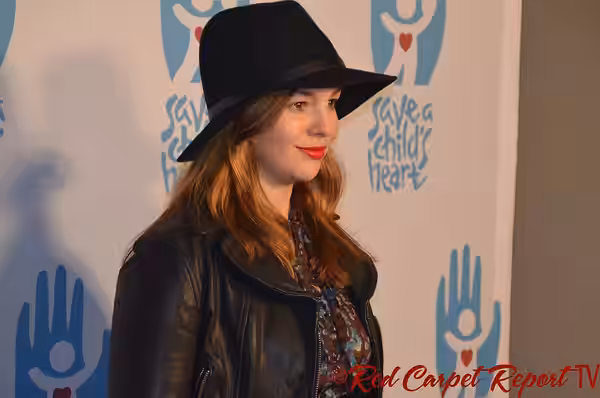 Amber Tamblyn at the Save A Child’s Heart Celebration &amp; Honorary Ceremony in at Sony’s The Commissary in Culver City. (2014)
