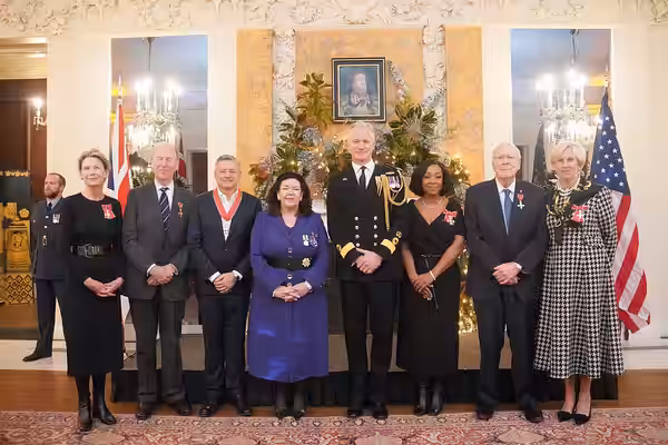 An investiture ceremony presenting the following honorary awards: Honorary Commander of the Most Excellent Order of the British Empire (CBE) to Ted Sarandos for (2024)