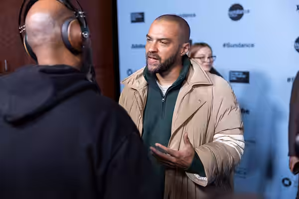 Jesse Williams at the 2025 Sundance Film Festival for the premiere of “Hoops, Hopes &amp; Dreams”