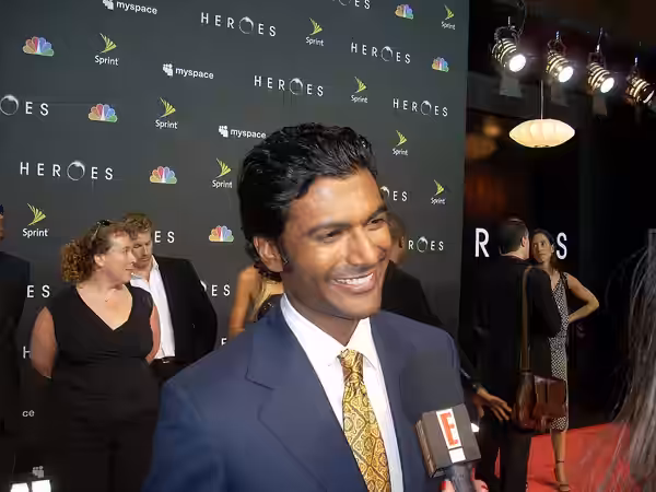 Sendhil Ramamurthy at Season Three Premiere Party, Edison L.A., Downtown Los Angeles - Sept. 7, 2008