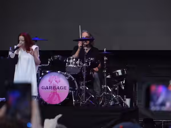 Garbage at the 2021 Shaky Knees Festival