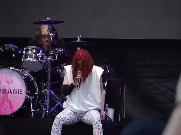 Garbage at the 2021 Shaky Knees Festival