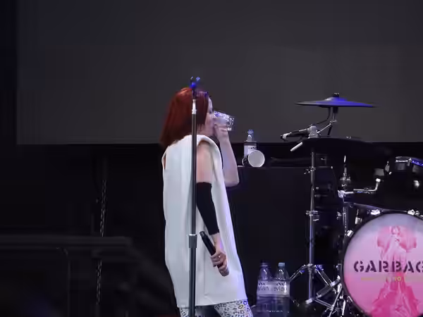 Garbage at the 2021 Shaky Knees Festival
