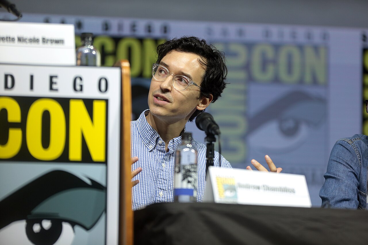 Andrew Chambliss speaking at the 2018 San Diego Comic Con International, for "Fear the Walking Dead", at the San Diego Convention Center in San Diego, Californi