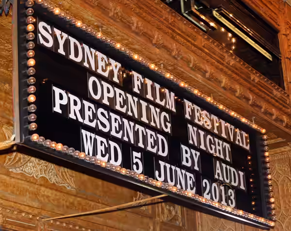Sydney Film Festival begins; Sydney, Australia - 5 June 2013... One of the longest running events of its kind in the world, the Sydney Film Festival prides itse