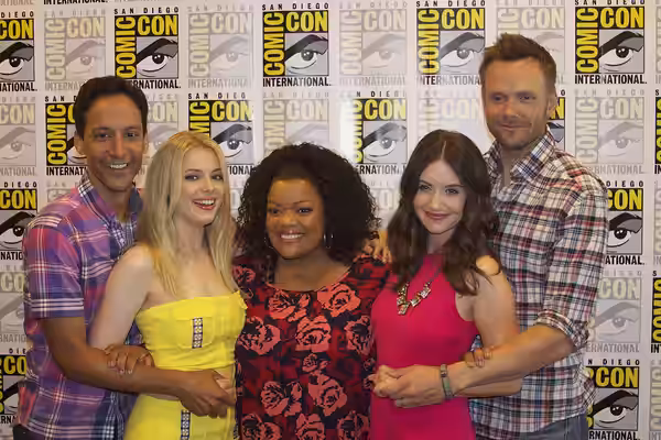 Community cast at San Diego Comic-Con International 2012