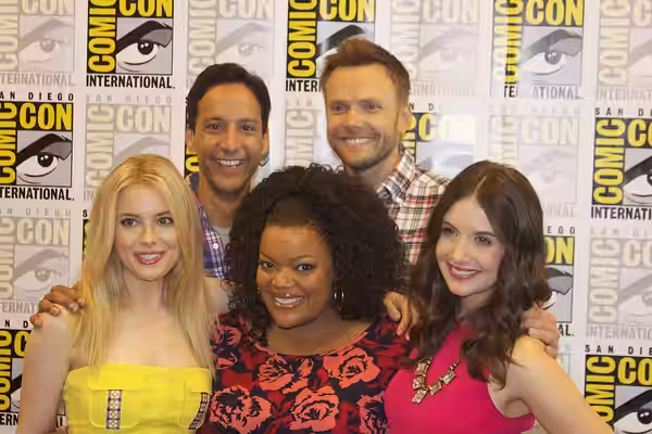 Community cast at San Diego Comic-Con International 2012