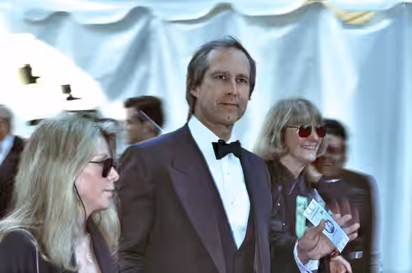 Chevy Chase on the red carpet at the 62nd Annual Academy Awards, 3/26/90 I don't think I've heard anybody EVER say anything positive about Chevy Chase. I've nev (1990)