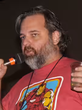 Dan Harmon at the Florida Supercon in 2014