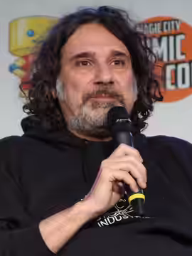 Dino Stamatopoulos at the Magic City Comic Con in 2016