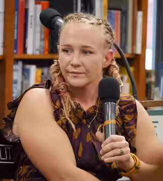 Reality Winner reading at politics and prose (2025)