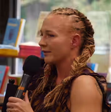 reading at politics and prose (2025)