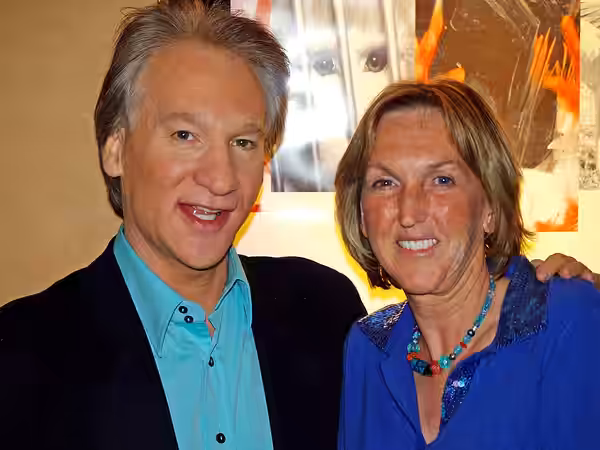 Bill Maher and Ingrid Newkirk (2007)