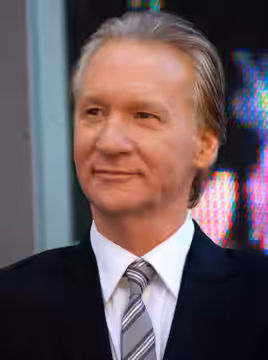 Bill Maher attending a ceremony to receive a star on the Hollywood Walk of Fame. (2010)