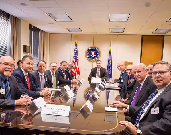Director James Comey and senior FBI executives met with community leaders today about threats to Jewish institutions and to affirm the Bureau's commitment to en