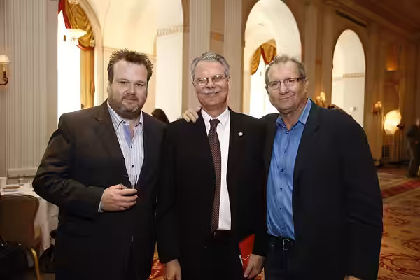Eric Stonestreet, Horace Newcomb and Ed O'Neill, 69th Annual Peabody Awards Luncheon Waldorf=Astoria Hotel New York, NY USA May 17, 2010