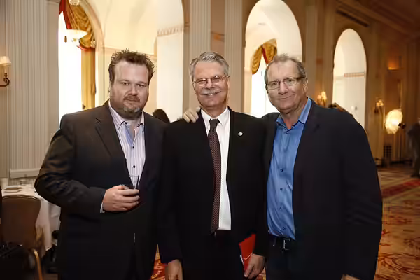 Eric Stonestreet, Horace Newcomb and Ed O'Neill, 69th Annual Peabody Awards Luncheon Waldorf=Astoria Hotel New York, NY USA May 17, 2010