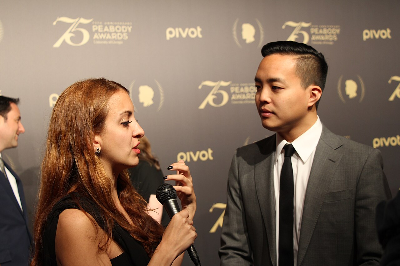 This photo includes Alan Yang, Co-Creator and Executive Producer of "Master of None." (Photo/Sarah E. Freeman/Grady College, freemans@uga.edu in New York City,  (2016)