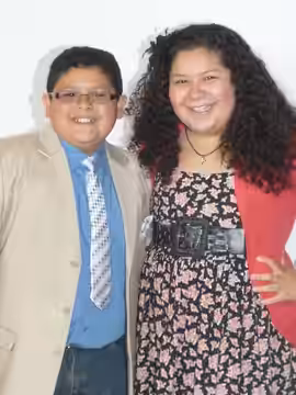 Rico and Raini Rodriguez at TCA 2010
