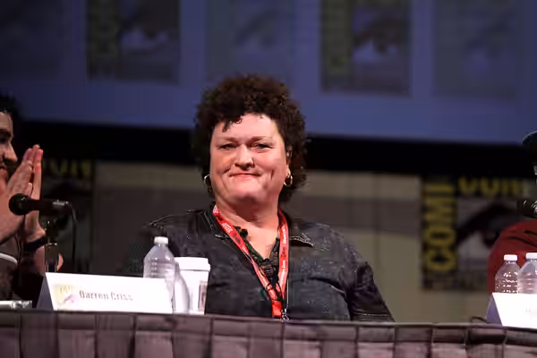 Dot Jones at the 2011 San Diego Comic-Con International in San Diego, California. Please attribute to Gage Skidmore if used elsewhere.