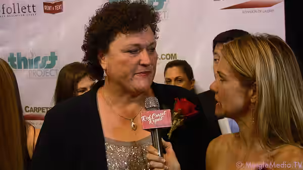 Actress Dot Jones at the 2011 Thirst Project Gala Red Carpet
