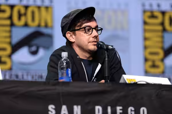 Jorma Taccone speaking at the 2017 San Diego Comic Con International, for "Brigsby Bear", at the San Diego Convention Center in San Diego, California. Please at