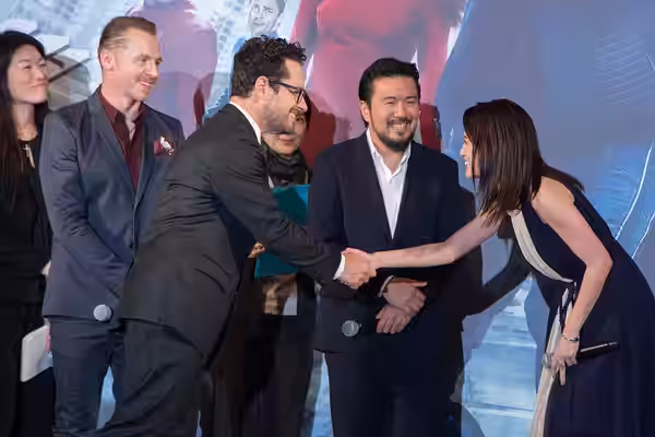 スター・トレック BEYOND ジャパン・プレミア レッドカーペット J・J・エイブラムス サイモン・ペッグ ジャスティン・リン 前田敦子 (2016)