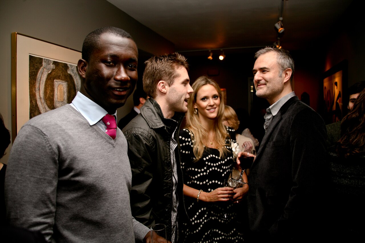 John Appiah, James Roscoe (UN), Clemency Burton-Hill (BBC) and Nick Denton (2011)