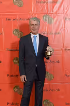 Anthony Bourdain at the 73rd Annual Peabody Awards for "Parts Unknown" (2014)