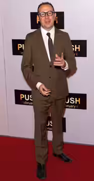 Scottish film director Paul McGuigan arriving at the premiere of his new film, Push, Mann Theater, Westwood. (2009)
