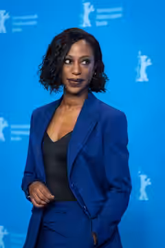 Actress Nikki Amuka-Bird at the 72nd Berlin International Film Festival (2022)