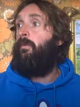 Cropped video still of Joe Wilkinson in 2020