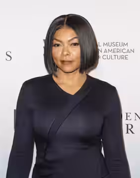 American actress and singer Taraji P. Henson arrives on the red carpet for a screening of the film “Hidden Figures” at the Smithsonian’s National Museum of Afri