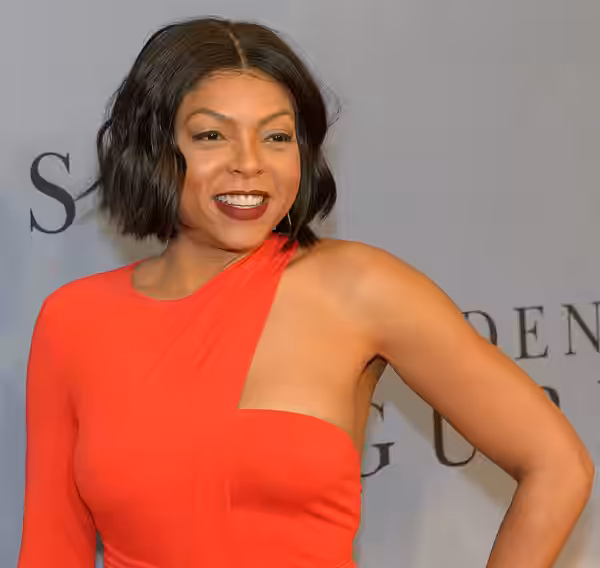 American actress and singer Taraji P. Henson arrives on the red carpet for the global celebration of the film "Hidden Figures" at the SVA Theatre, Saturday, Dec (2016)