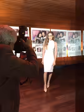 Carly Chaikin at the premiere for Social Animals (2018)